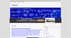 Desktop Screenshot of iqtest.nl